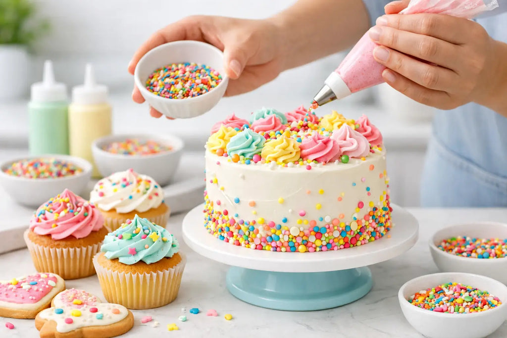 How to Decorate Allergy Safe Cakes Beautifully