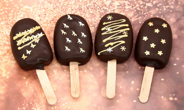Gold Glitter Butterflies - No Gluten No Nuts Vegan Edible Decoration