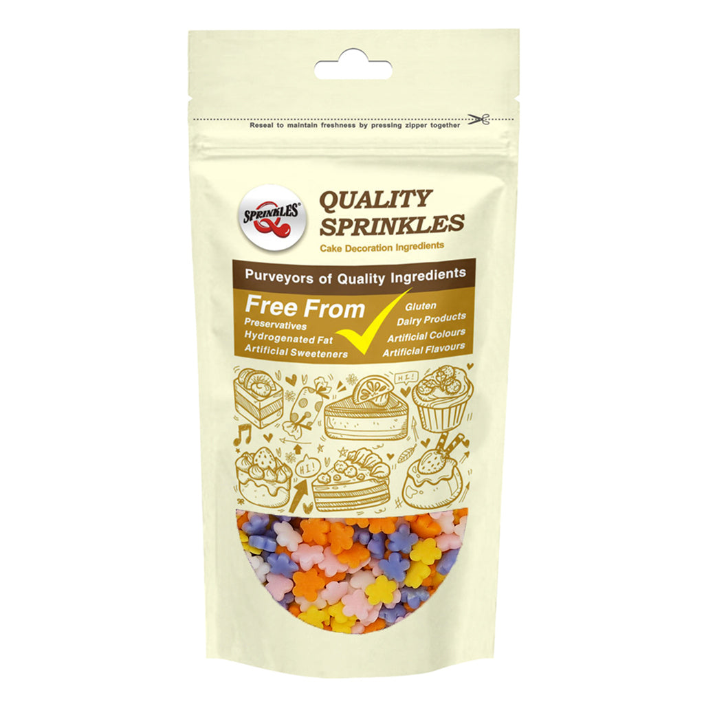 Easter Confetti Flower - Gluten Free Clean Label Sprinkles Cake Decor