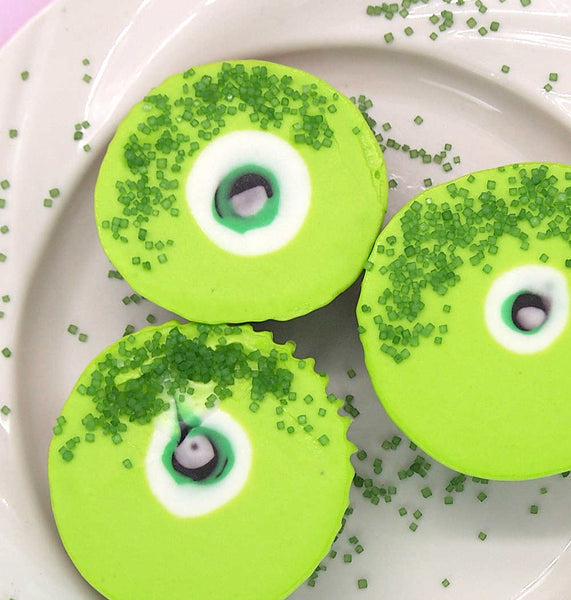 Green Sugar Crystals - Dairy Free Nut Free Vegan Sprinkles For Cakes