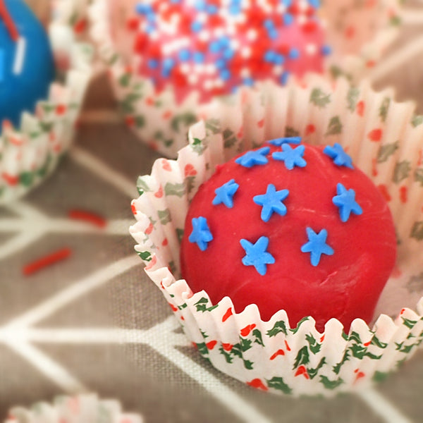 Blue Confetti Star - Gluten Free Clean Label Sprinkles Cake Decoration
