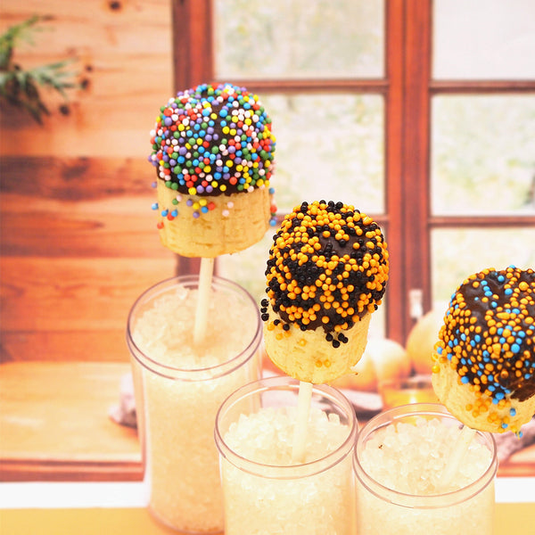 Rainbow Nonpareils - Soya Free Natural Ingredient Vegan Cake Sprinkles