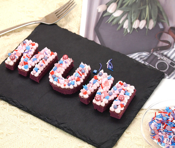 Power of Love - Dairy Free Clean Lable Sprinkles Mix Cake Decoration