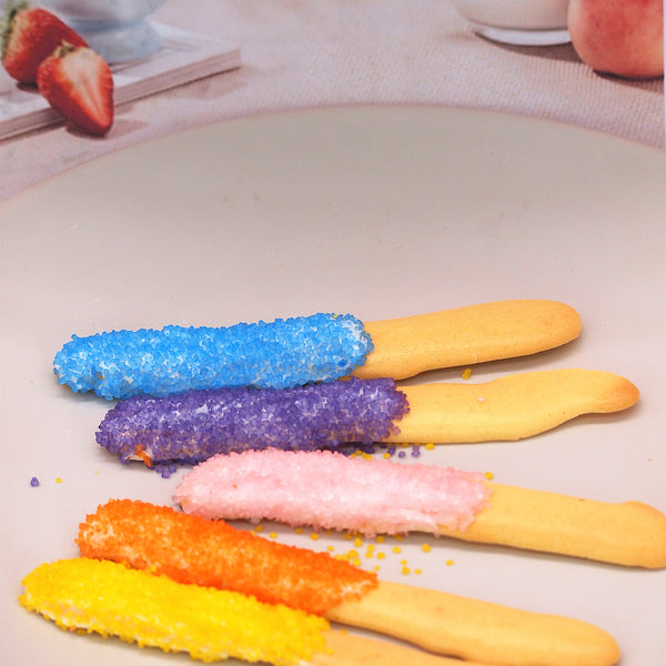 Pink Sugar Crystals - No Dairy No Nut Halal Sprinkles Cake Decoration