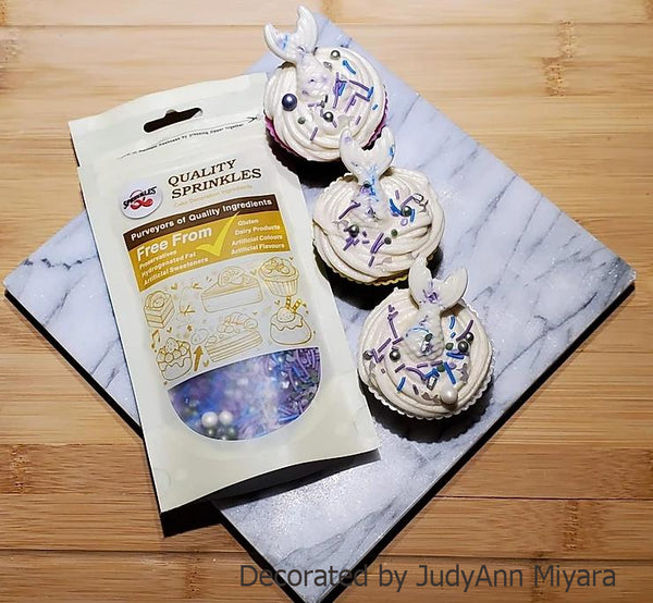 Mermaid Party - Dairy Free Soya Free Sprinkles Medley Cake Decoration