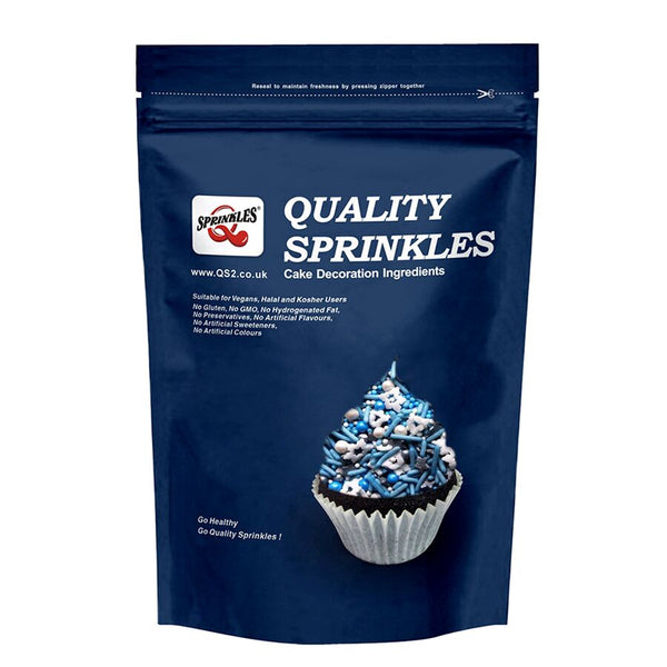 Romantic Winter - Nuts Free Gluten Free Halal Sprinkles Mix For Cake