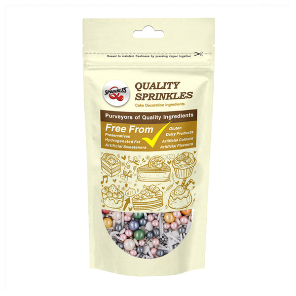 Baubles - Dairy Free Soya Free Clean Lable Christmas Sprinkles Medley