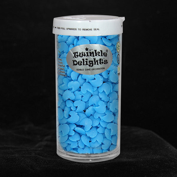 Blue Confetti Duck - Dairy Free Soya Free Clean Lable Sprinkles