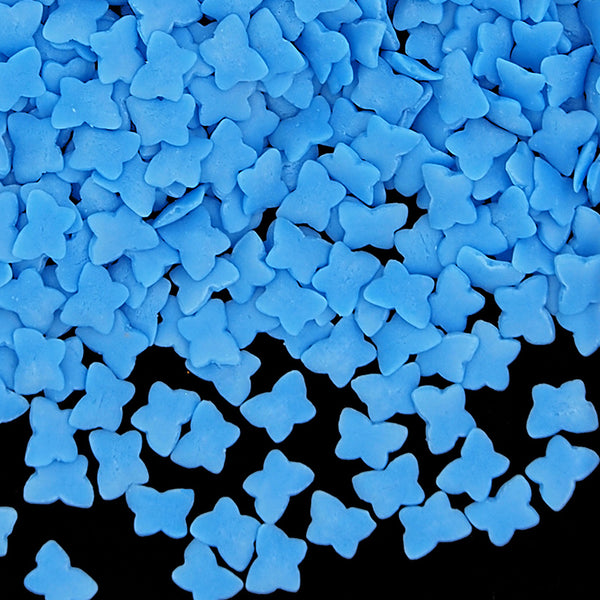 Blue Confetti Little Butterfly - No Dairy Natural Ingredient Sprinkles