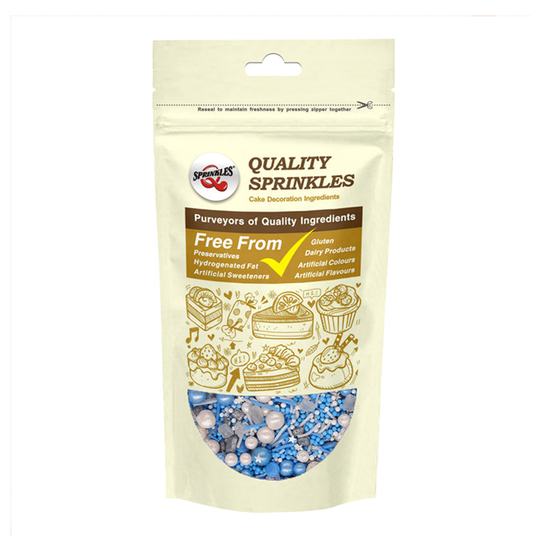 Blue Ocean - Gluten Free Nuts Free Halal Certified Sprinkes Blend