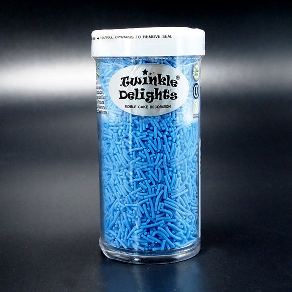 Blue Jimmies - No Nut Dairy Free Clean Lable Halal Certified Sprinkles