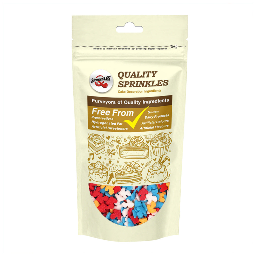 Party Rainbow Confetti Anchor - Gluten Free Halal Certified Sprinkles