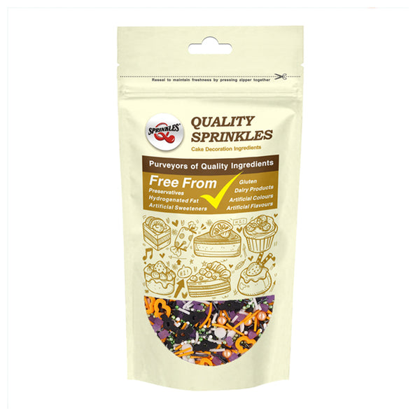 Crazy Pumpkin - Halal Certified Natural Ingredients Sprinkles For Cake