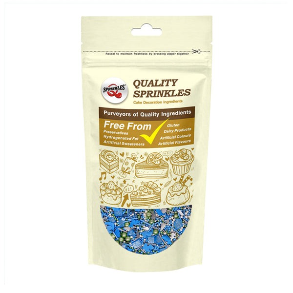 Dolphin Bay - Dairy Free Kosher Certified Sprinkles Medley Cake Decor