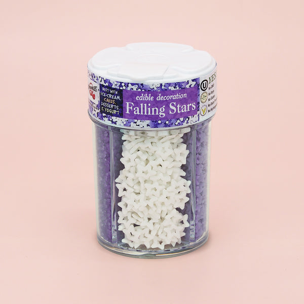 Falling Stars - Gluten Free Nut Free 4-in -1 Sprinkles Cake Decoration