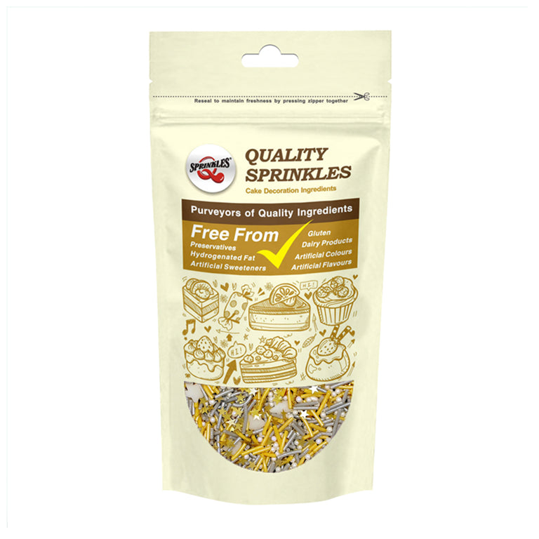Galaxy Wanderlust - Non Dairy Natural Ingredients Sprinkles Medley