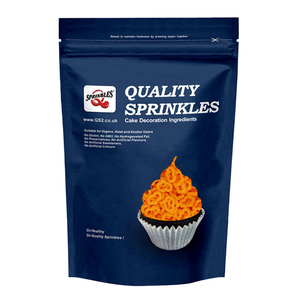 Orange Confetti Pumpkin - Gluten Free Halal Certified Vegan Sprinkles