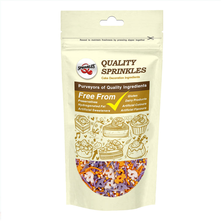 Hocus Pocus - Nuts Free Kosher Certified Clean Lable Sprinkles Mix