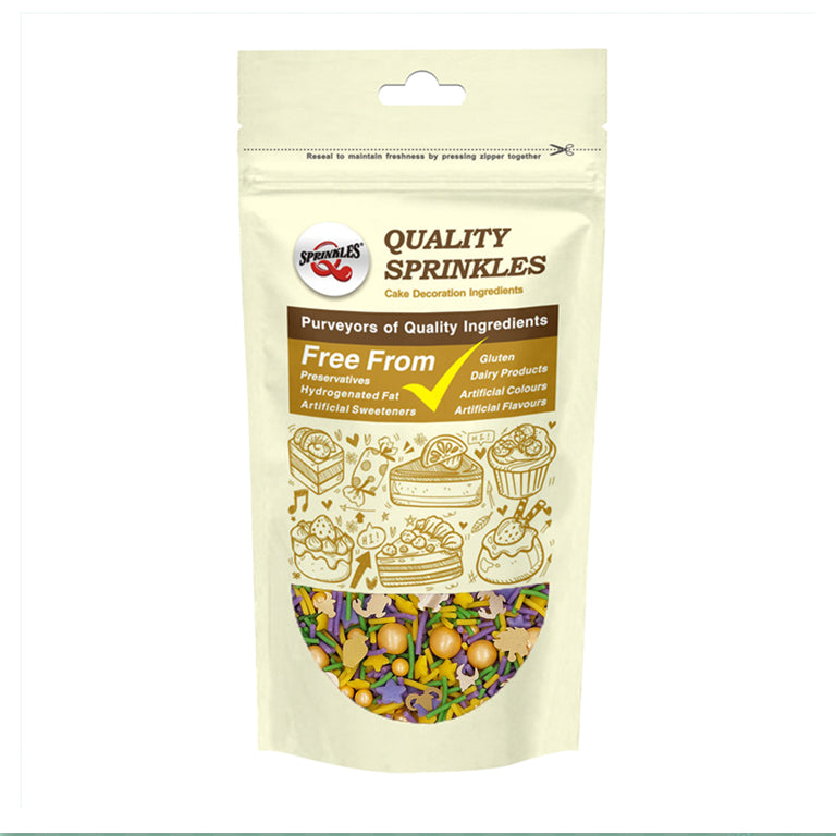Hoppy Easter - Dairy Free Soya Free Sprinkles Mix Cake Decorations