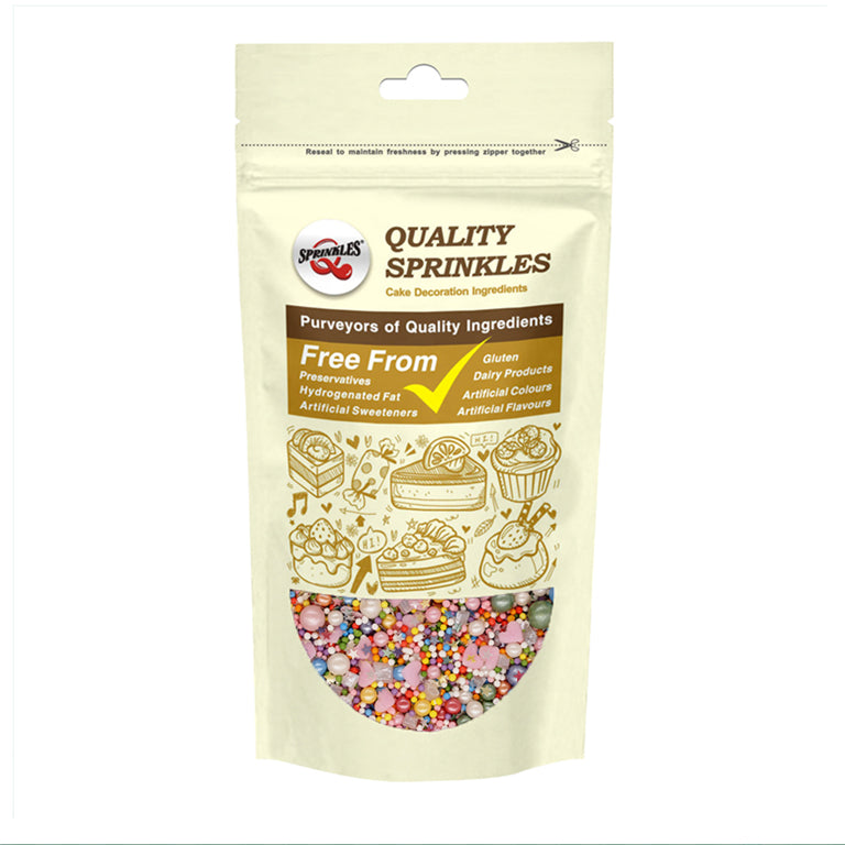 Lovesong - Dairy Free Kosher Certified Sprinkles Blend Cake Decoration