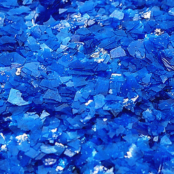 Sapphire Blue Witchery Flakes - No Soy Non GMO Vegan Edible Decoration