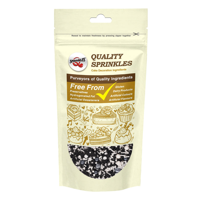 Spooky Night - Non GMOs Kosher Certified Halloween Sprinkles Medley