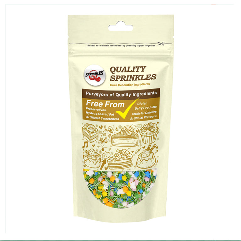 Spring Flower - Nuts Free Soya Free Clean Lable Sprinkles Medley