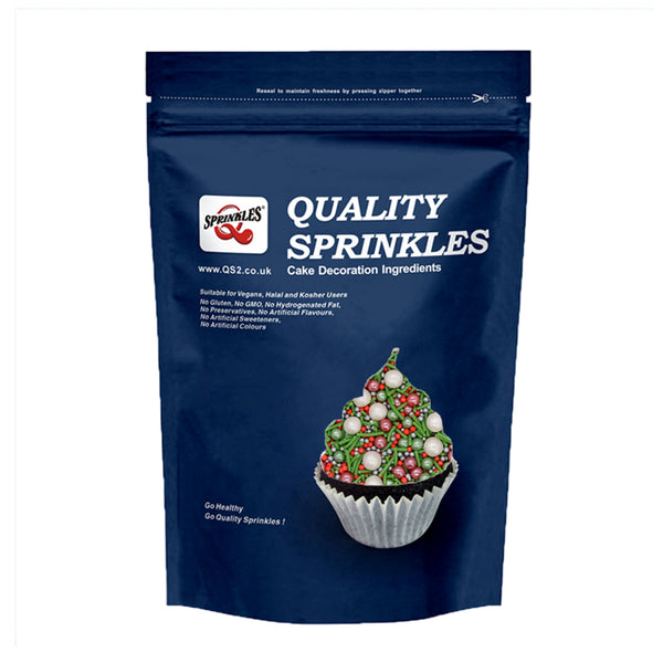 Christmas Amaryllis - Non Dairy Halal Certified Sprinkles Mix For Cake