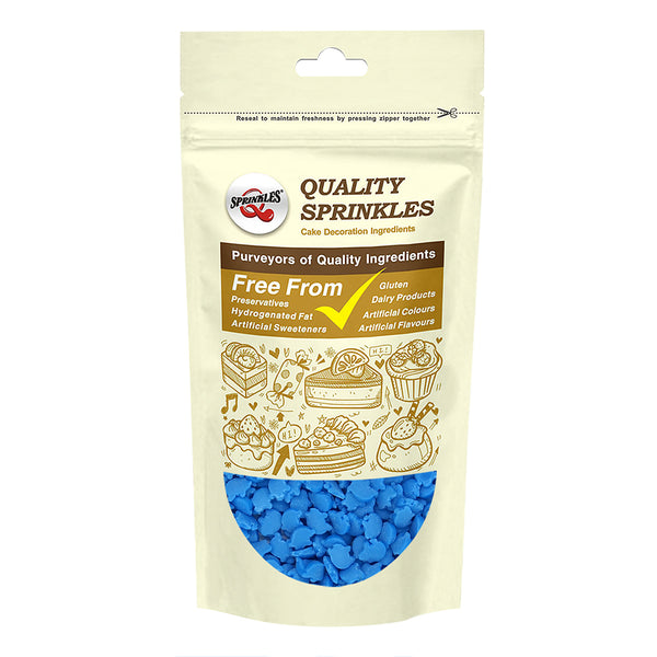 Blue Confetti Pig - Non GMO Kosher Certified Sprinkles Cake Decoration