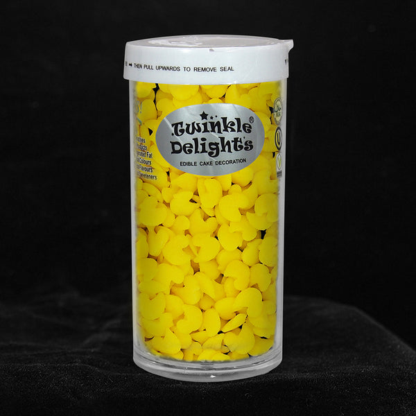 Yellow Confetti Duck - Kosher Certified Soya Free Sprinkles Cake Decor