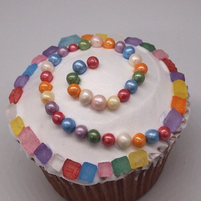 Glitter Drops - GMO Free Natural Ingredients Sprinkles 4 Cells Shaker