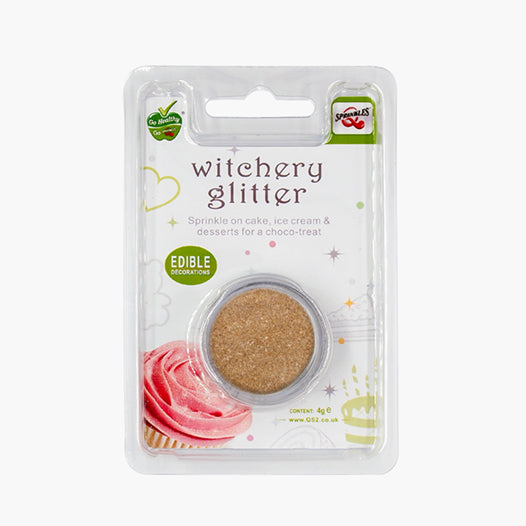 Bronze Witchery Glitter - Non Gluten Vegan Edible Cake Decorations