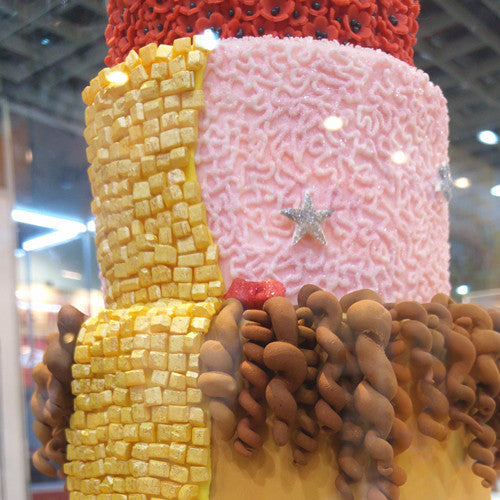 Gold Sparkling Sugar - Natural Ingredients Sprinkles Cake Decoration