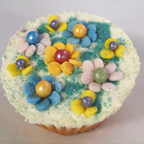 Blue Confetti Sequins - Dairy Free Kosher Certified Sprinkles For Cake