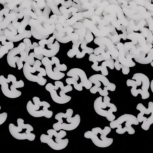 White Confetti Ghost - Gluten Free Clean Label Sprinkles Cake Decor
