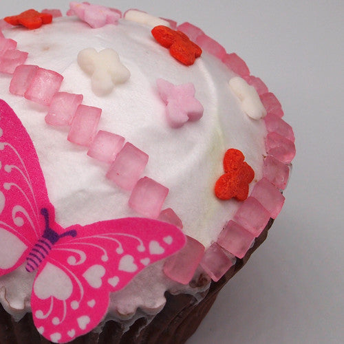 Red Confetti Little Butterfly - Gluten Free Kosher Certified Sprinkles