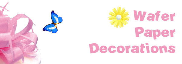 wafer paper decorations