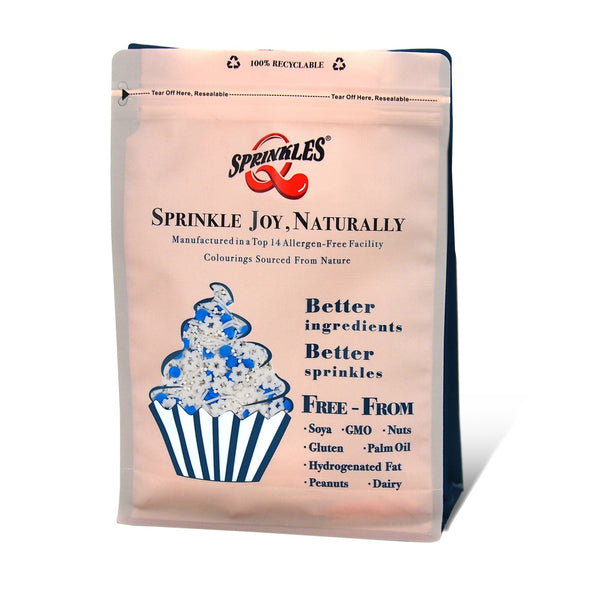 Snow Queen - Gluten Free Nuts Free Halal Certified Sprinkles Blend
