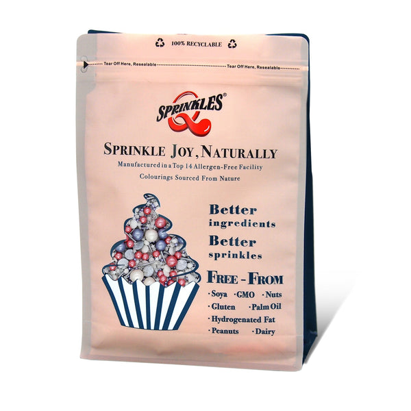 Rime Ice - Gluten Free Clean Lable Vegan Sprinkles Mix Cake Decoration