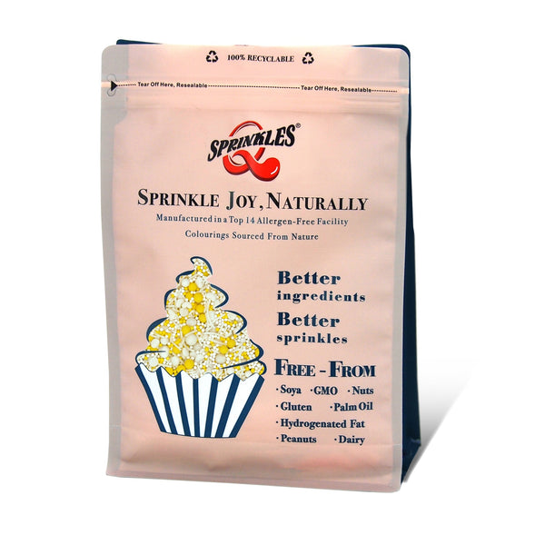 Pure Love -A- No Nuts Natural Ingredient Sprinkles Mix Cake Decoration