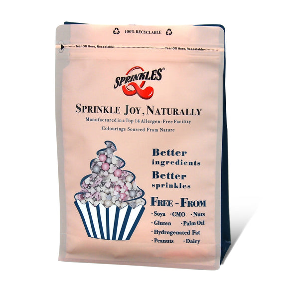 Flipped - Nut Free Natural Ingredient Sprinkles Medley Cake Decoration