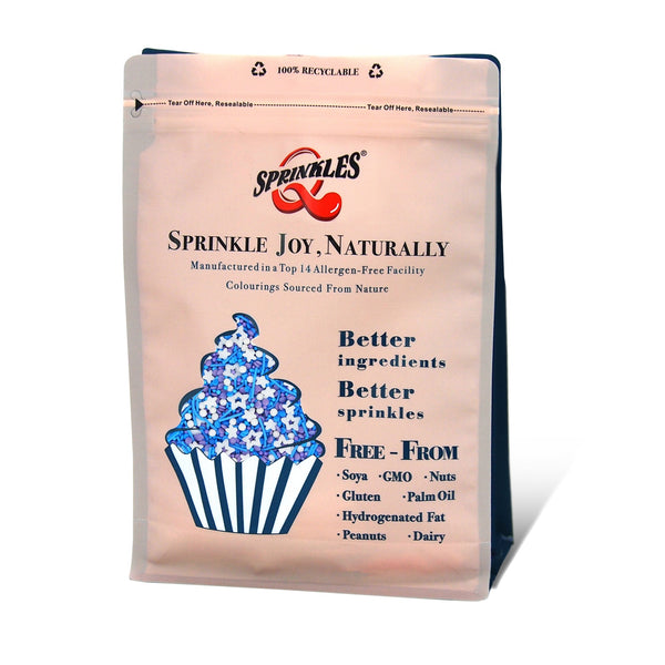 Sea Wave - kosher Certified Clean Label Sprinkles Mix Cake Decoration