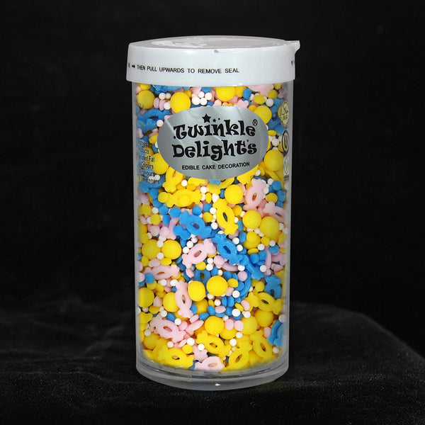 Sugar Spell - Dairy Free Halal Certified Sprinkles Medley Cake Decor