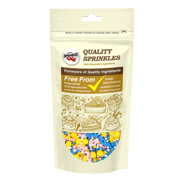 Sugar Spell - Dairy Free Halal Certified Sprinkles Medley Cake Decor