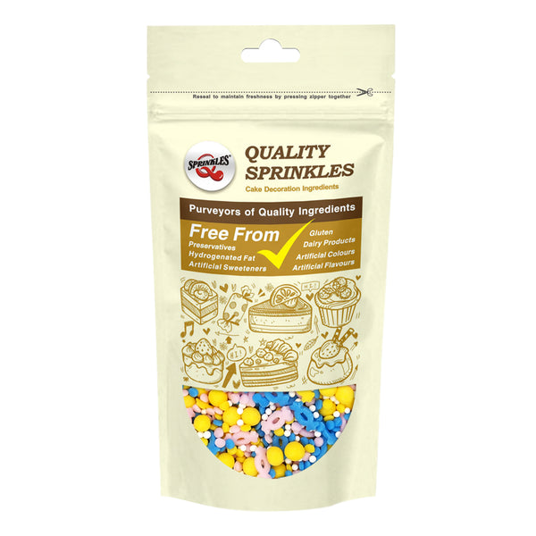 Sugar Spell - Dairy Free Halal Certified Sprinkles Medley Cake Decor