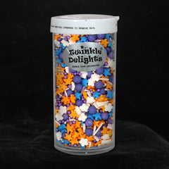 Star Legend - Nuts Free Halal Sprinkles Medley Cake Decoration (Top 14 Allergen Free, Naturally Sourced Ingredients, Plant-based, Clean Label Free From GMO, Hydrogenated Fat, Palm oil, Certified Vegan, BRC, Kosher & FDA)
