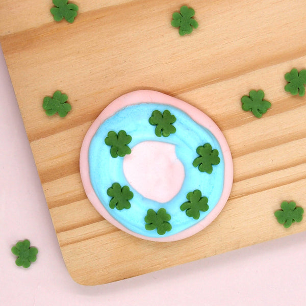Green Confetti Clover - Soya Free Nuts Free Sprinkles Cake Decoration