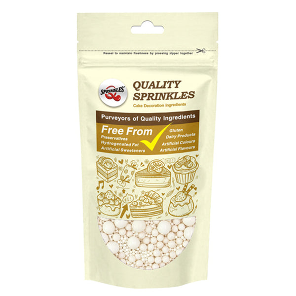Snowballs - Nuts Free Halal Sprinkles Medley Cake Decoration