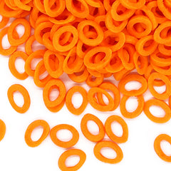 Orange Confetti Lifebuoy - Halal Certified Gluten Free Sprinkles Decor (Top 14 Allergen Free, Naturally Sourced Ingredients, Plant-based, Clean Label Free From GMO, Hydrogenated Fat, Palm oil, Certified Vegan, BRC, Kosher & FDA)