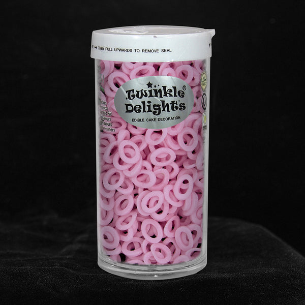 Pink Confetti Lifebuoy - Gluten Free Dairy Free Sprinkles Cake Decorations